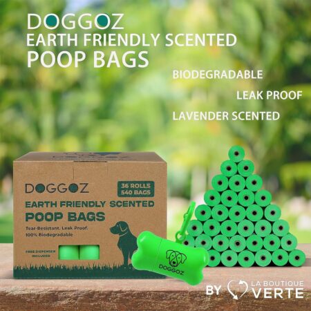 Earth-Friendly Scented Poop Bags (Value Pack)