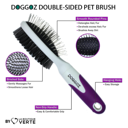 Double Sided Pet Brush